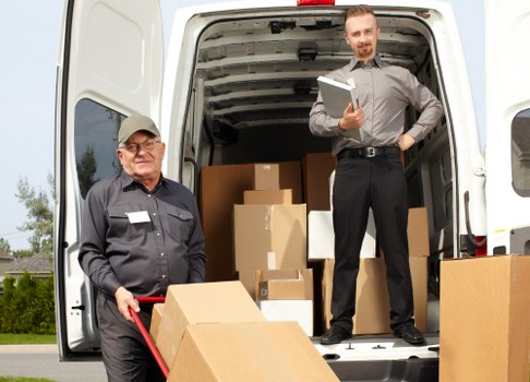 Commercial relocation transport and setup for a New Cross premises